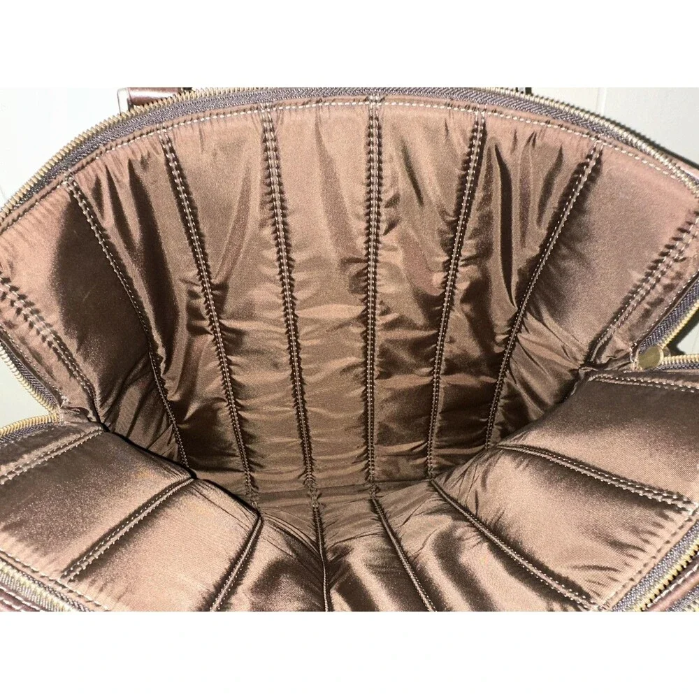 TUMI BEACON HILL BRANCH SLIM LAPTOP BRIEF CASE MESSENGER SATCHEL BAG LEATHER EUC